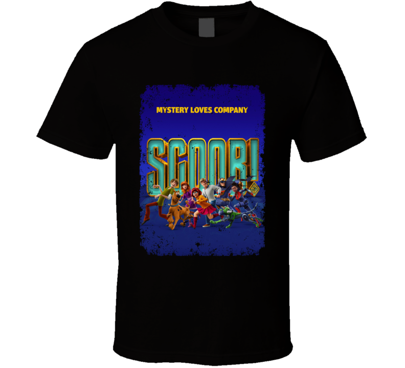 Scoob Movie Poster Scooby Doo Shaggy Daphne Fred Velma Aged T Shirt Scoob Movie Poster Scooby Doo Shaggy Daphne Fred Velma Aged T Shirt