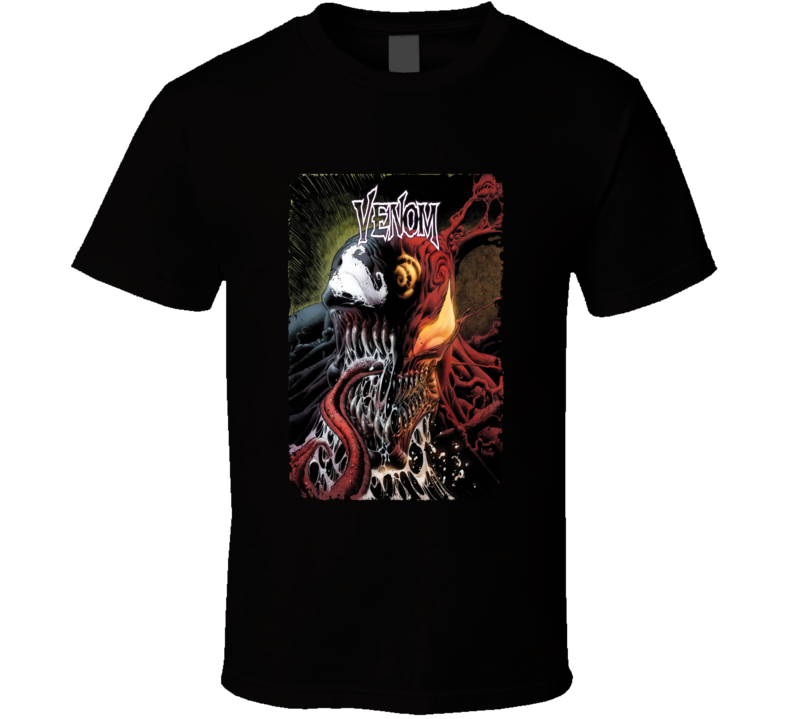 Venom Carnage Comic Book Cover Art Spiderman Aged T Shirt Venom Carnage Comic Book Cover Art Spiderman Aged T Shirt