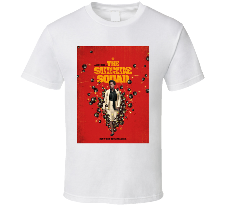The Suicide Squad Amanda Waller Poster Gunn Movie T Shirt The Suicide Squad Amanda Waller Poster Gunn Movie T Shirt