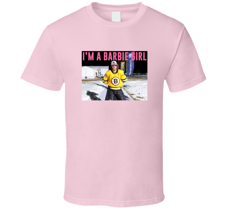 David Pasternak I'm A Barbie Girl Funny Interview Legend Hockey Player T Shirt