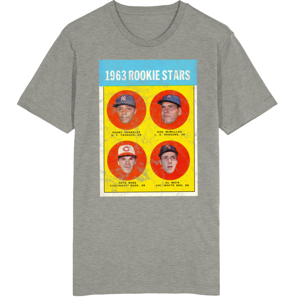 1963 Topps Pete Rose Rookie Stars Card Retro Sports Baseball Collector 1963 Topps Pete Rose Rookie Stars Card Retro Sports Baseball Collector