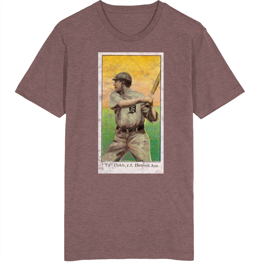 Ty Cobb 1909 American Caramel Retro Sports Baseball Collectors Card Fa