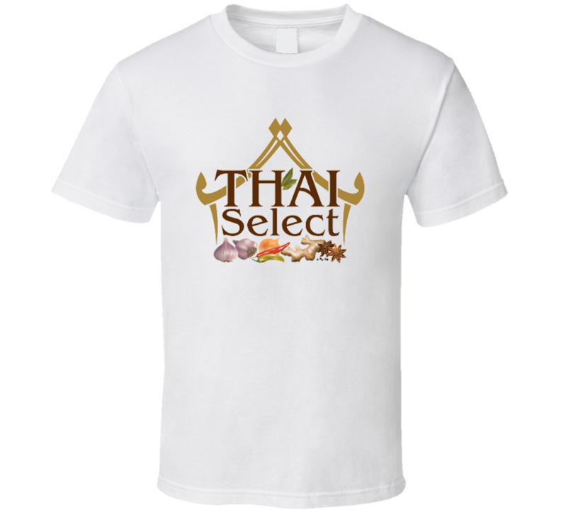 Thai Select Popular Fort Worth Texas Restaurant T Shirt