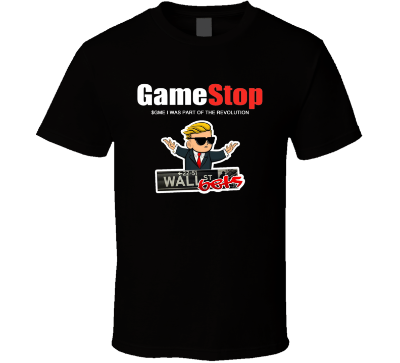 Gme Gamestop Wallstreetbets Revolution Cool T Shirt