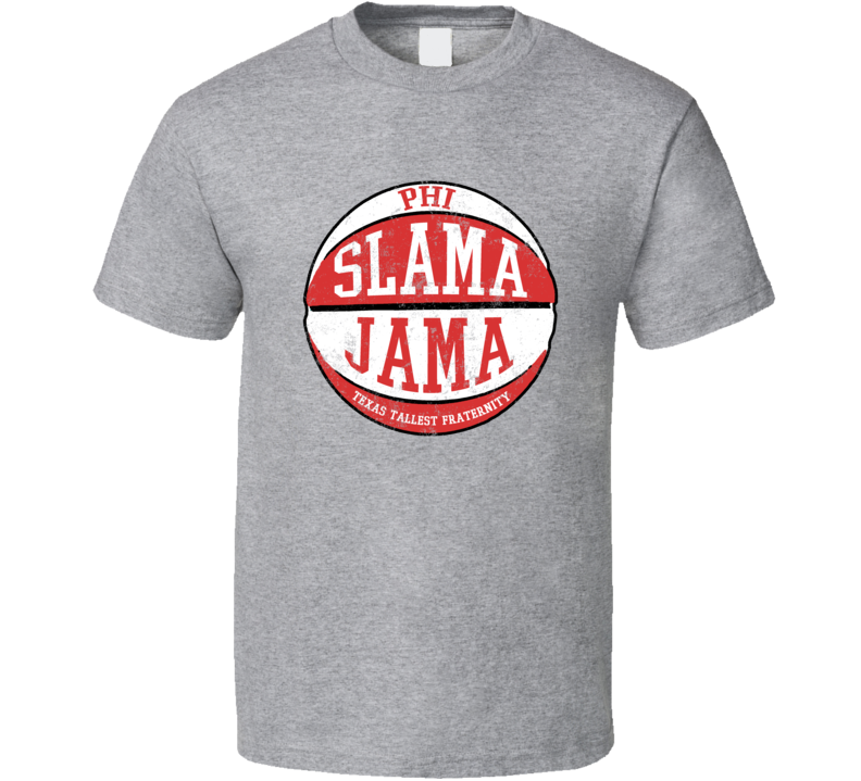 Phi Slama Jama Texas Basketball Distressed T Shirt