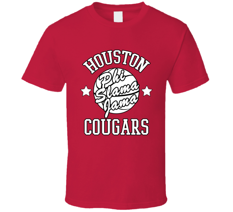 Houston Basketball College Phi Slama Jama T Shirt