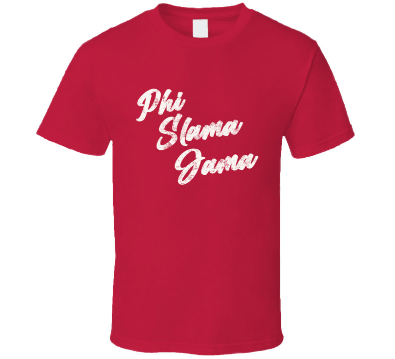 Phi Slama Jama College Basketball Distressed T Shirt