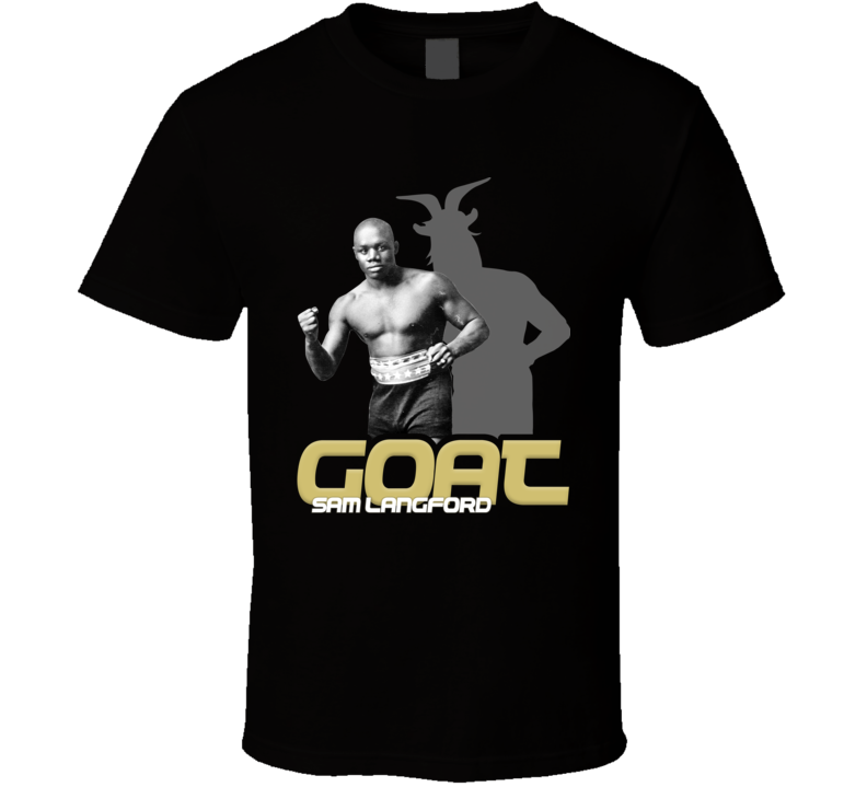 Sam Langford Boxing Fan Goat T Shirt