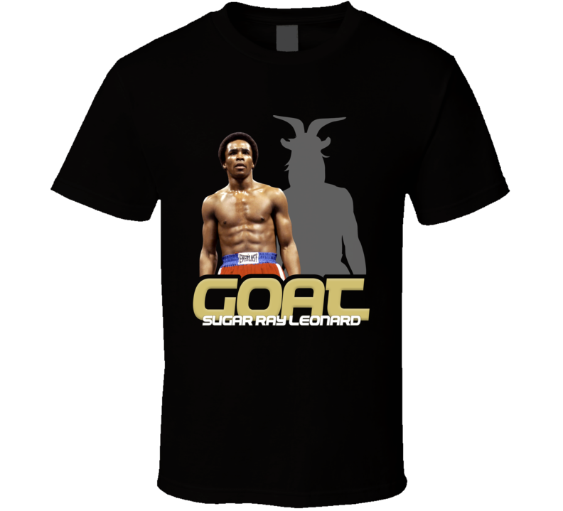 Sugar Ray Leonard Boxing Fan Goat T Shirt