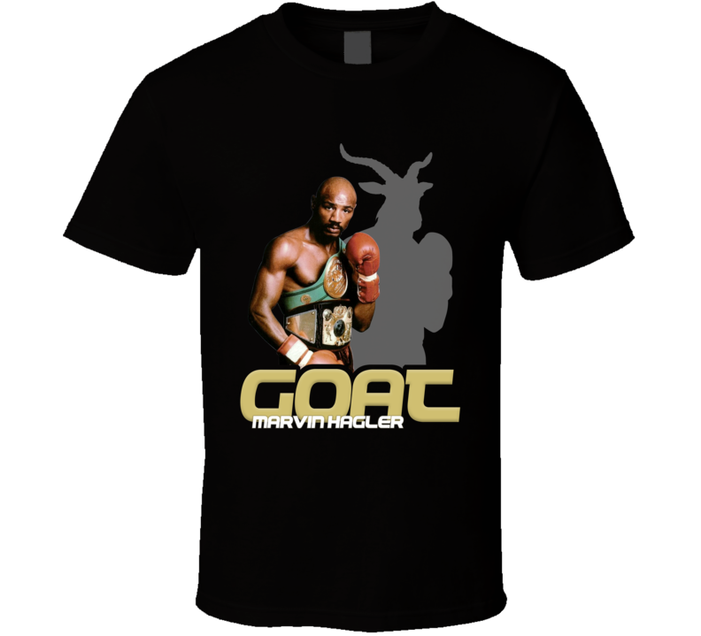 Marvin Hagler Boxing Fan Goat T Shirt