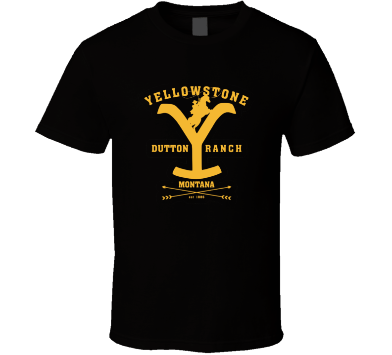 Yellowstone Dutton Ranch Montana 1886 T Shirt