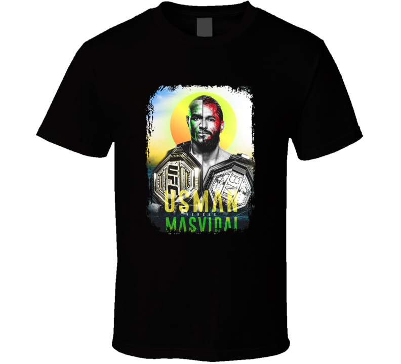 Masvidal Vs Usman Fight Championship Distressed T Shirt