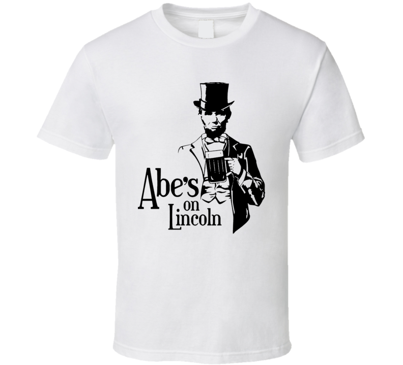 Abe's On Lincoln Savannah Georgia Restaurant T Shirt