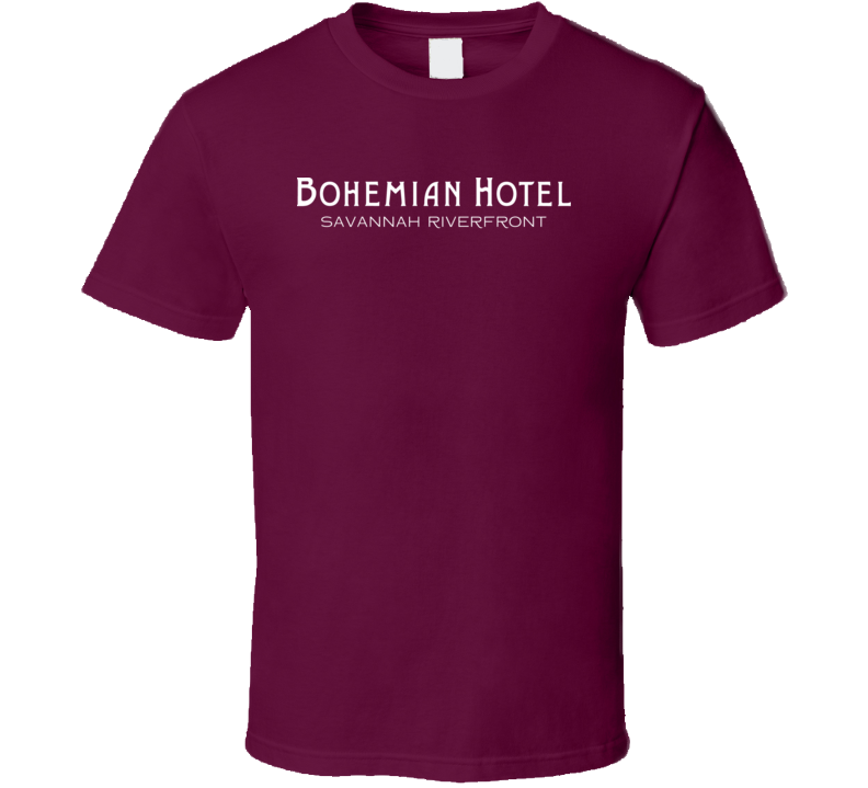 Bohemian Savannah Georgia Restaurant T Shirt
