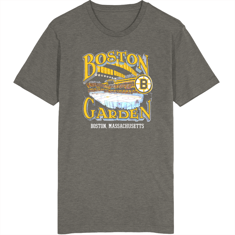 Boston Massachusetts Hockey Vintage T Shirt