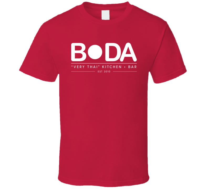 Boda Portland Maine Restaurant T Shirt