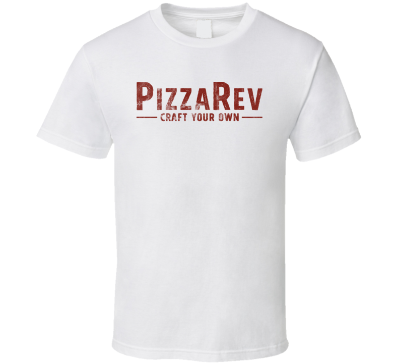 Pizzarev Burbank California Restaurant Worn Look T Shirt