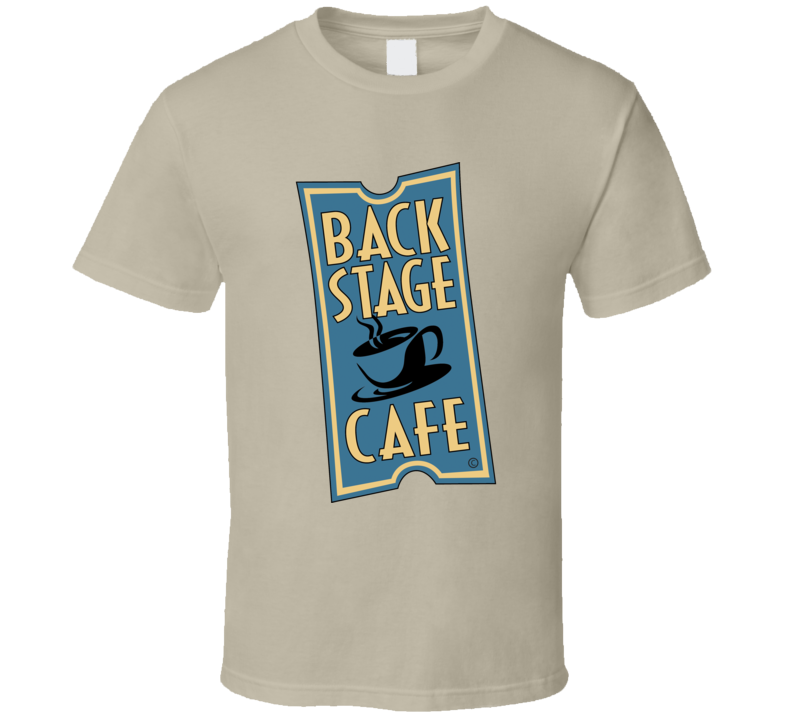 Backstage Cafe Burbank California Restaurant T Shirt