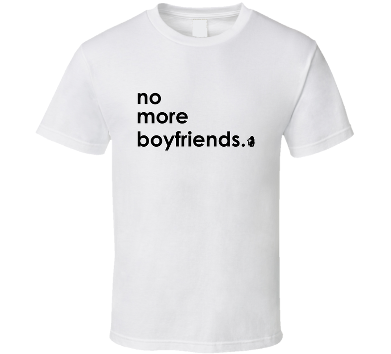 No More Boyfriends Halle Berry T Shirt