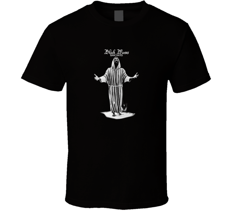 Isaac Hayes Black Moses T Shirt Isaac Hayes Black Moses T Shirt