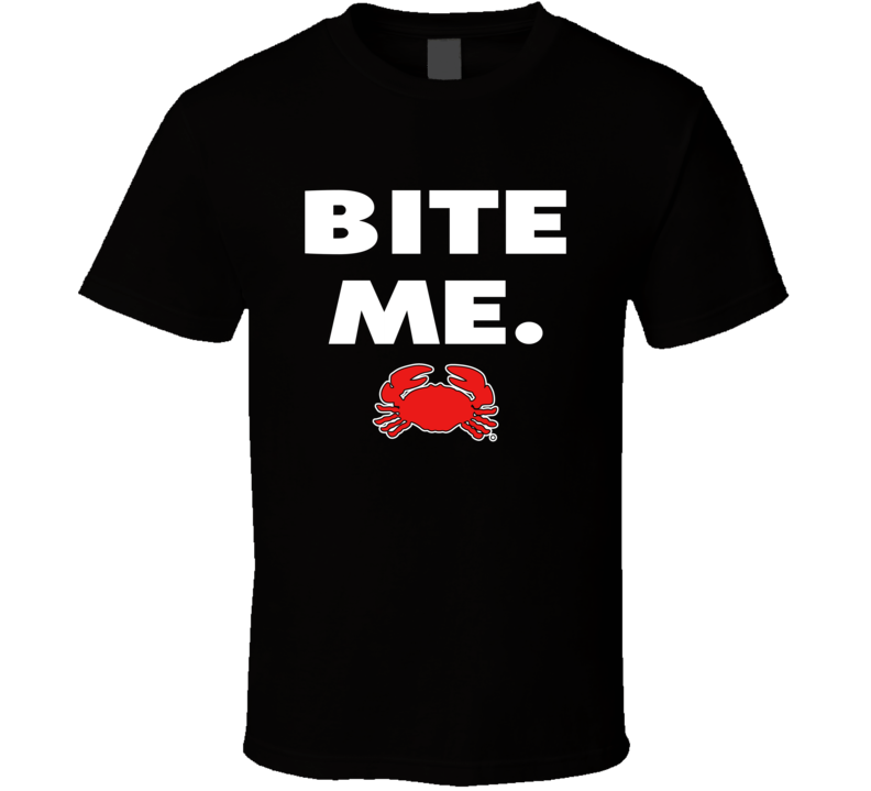 Bite Me Crab T Shirt Bite Me Crab T Shirt