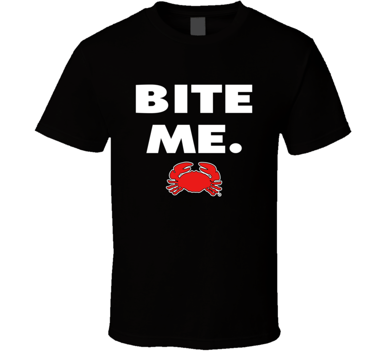 Bite Me Crab T Shirt