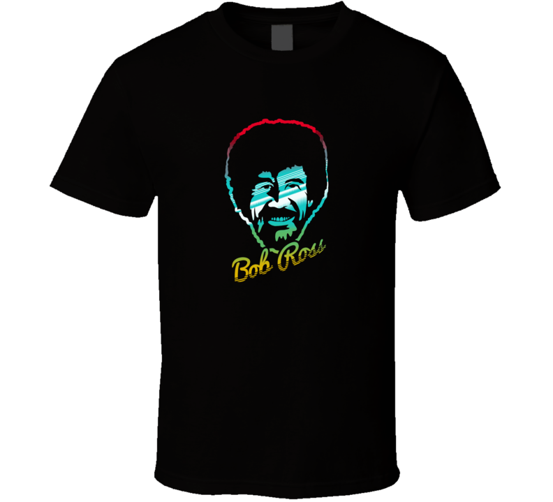 Bob Ross Face Paint T Shirt Bob Ross Face Paint T Shirt