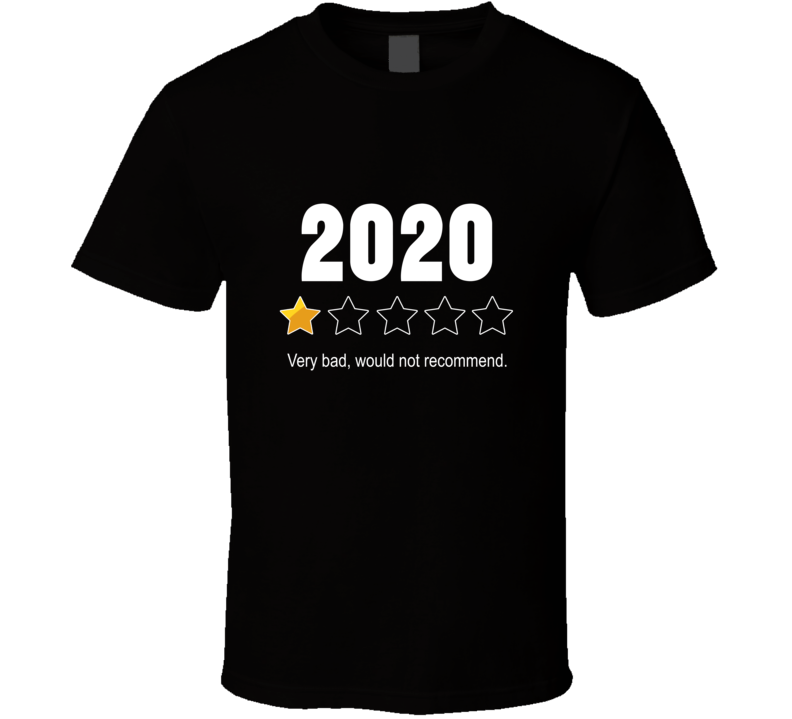 1 Out Of 5 Stars 2020 Rating T Shirt