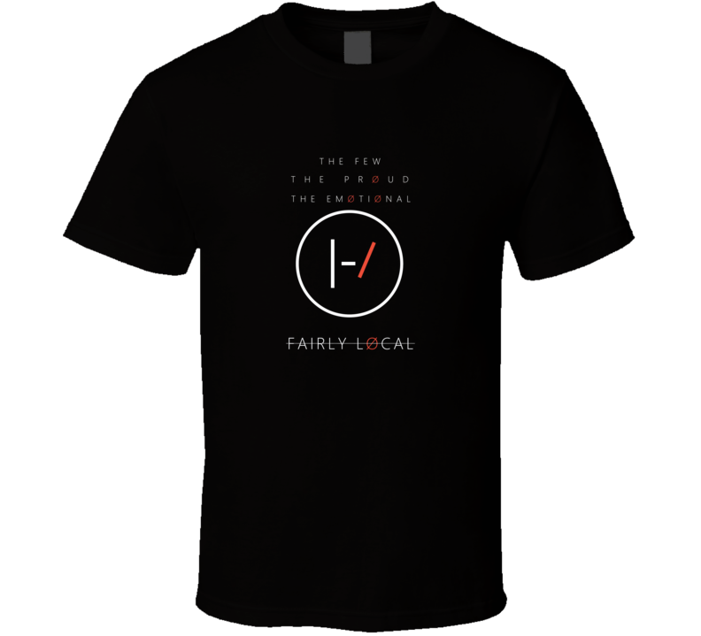 Twenty One Pilots Fairly Local T Shirt Twenty One Pilots Fairly Local T Shirt