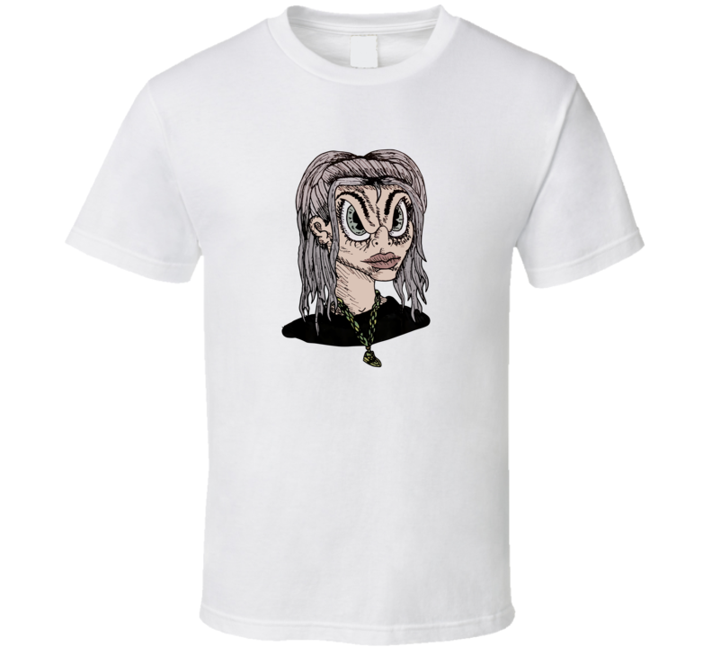 Billie Eilish Concert Cartoon Anime T Shirt