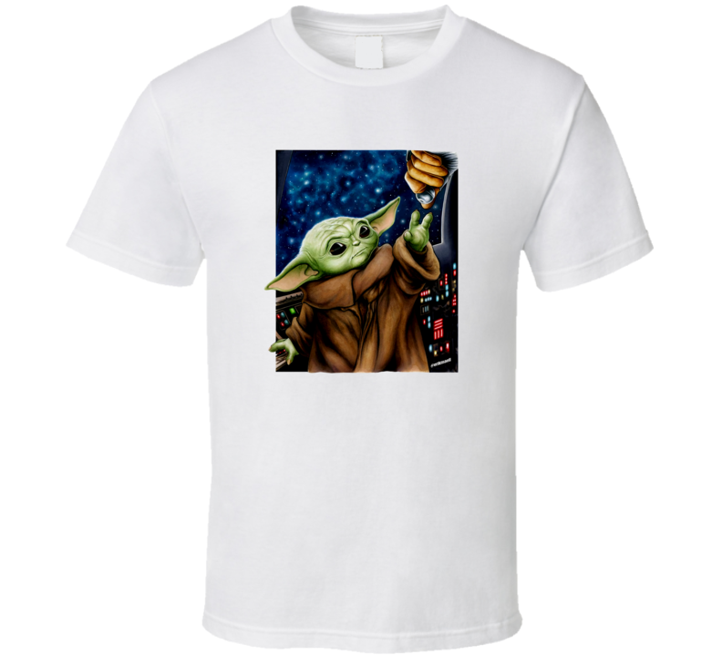 The Child Baby Yoda Star Wars - Royal Blue T Shirt The Child Baby Yoda Star Wars - Royal Blue T Shirt