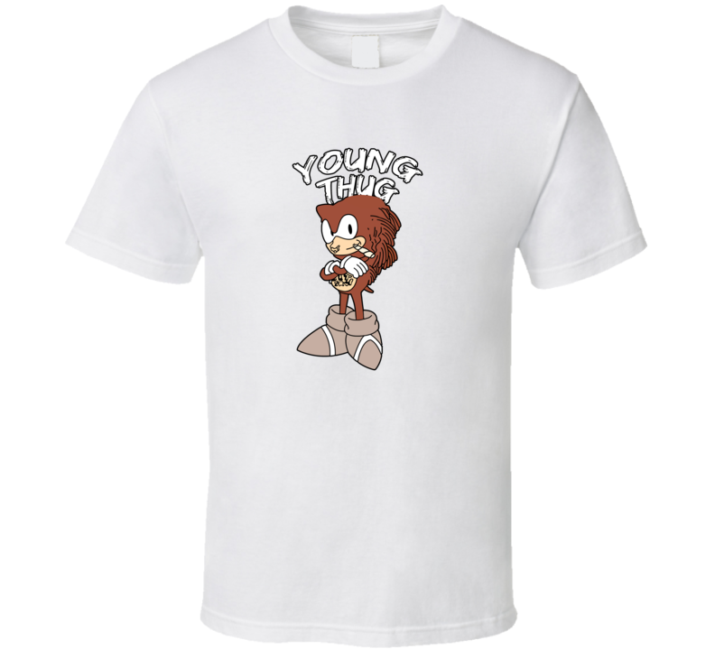 Sonic Young Thug Recorded T Shirt Sonic Young Thug Recorded T Shirt