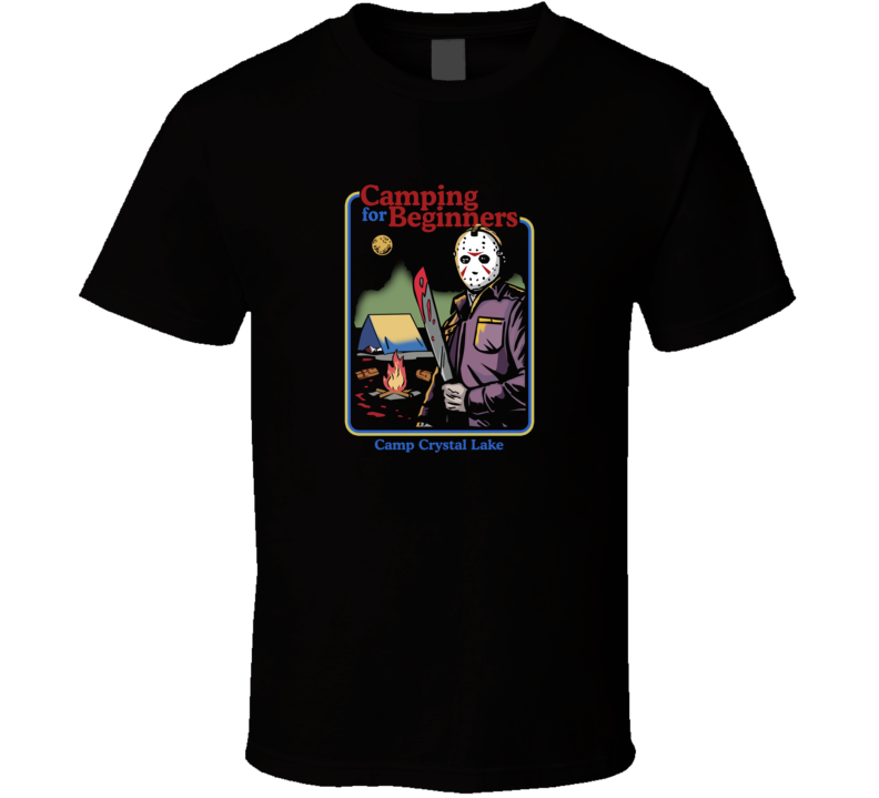 Friday The 13th Camping For Beginners T Shirt Friday The 13th Camping For Beginners T Shirt