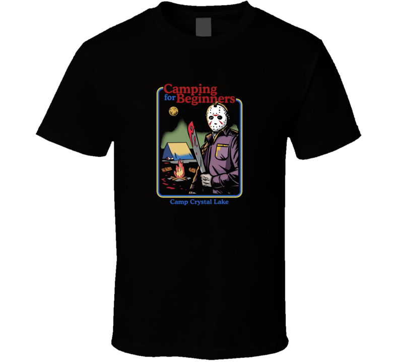 Friday The 13th Camping For Beginners T Shirt