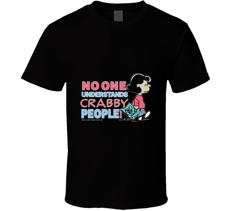 Peanuts Lucy Crabby T Shirt Peanuts Lucy Crabby T Shirt