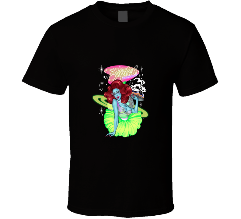 Biqtch Puddin Alien Waitress T Shirt Biqtch Puddin Alien Waitress T Shirt