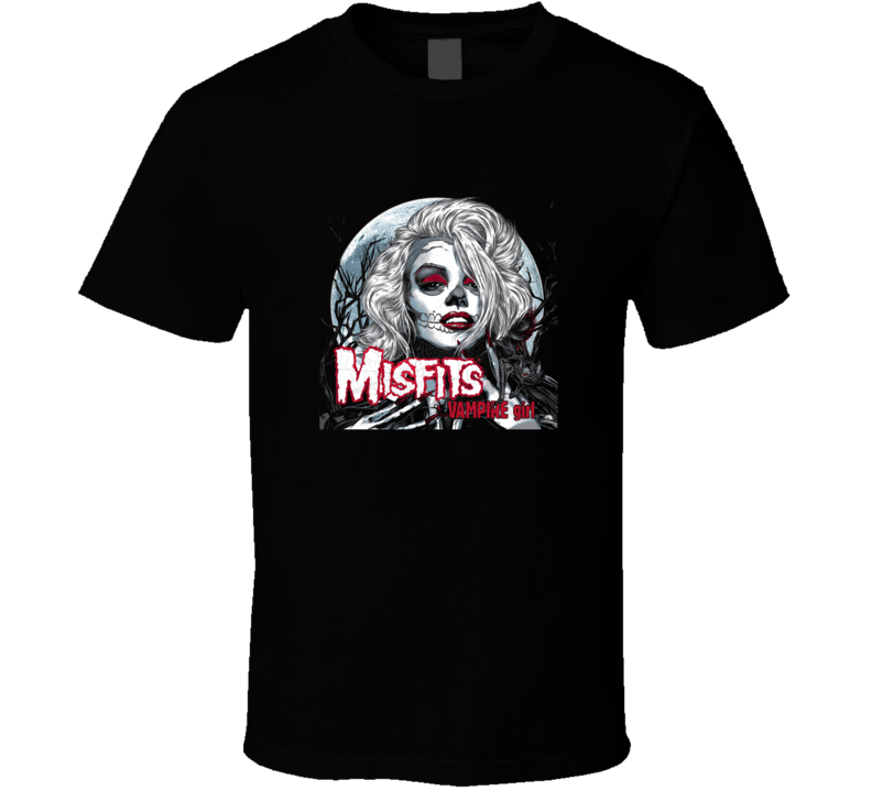 Misfits Vampire Girl T Shirt Misfits Vampire Girl T Shirt