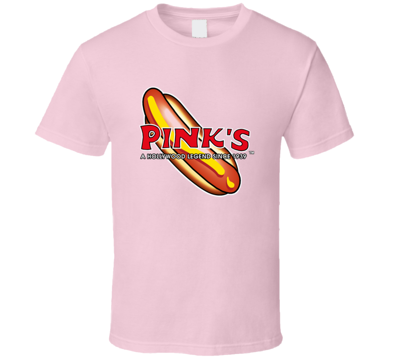 Pink's Hot Dog  T Shirt