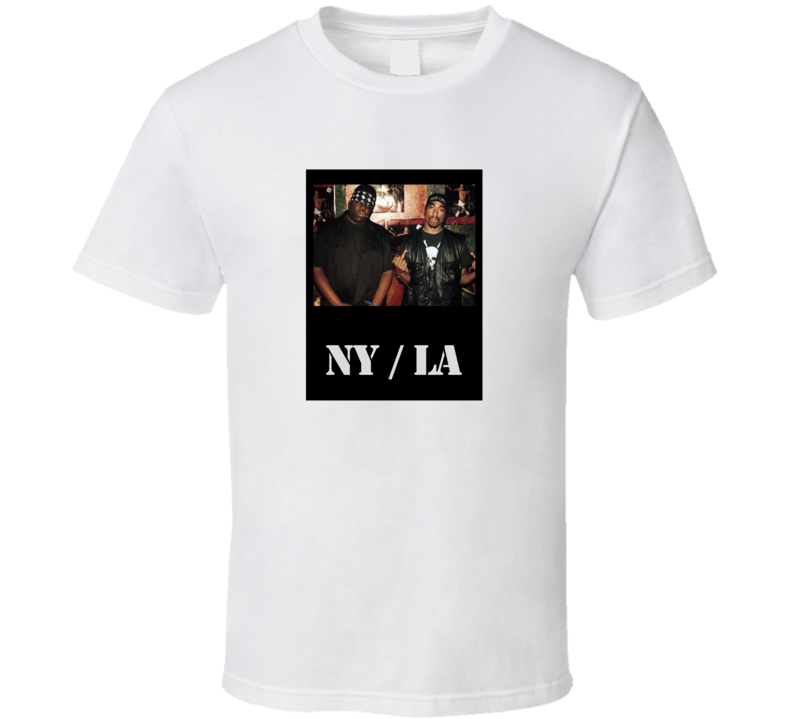 Ny La Big Notorious Tupacc Biggie T Shirt Ny La Big Notorious Tupacc Biggie T Shirt