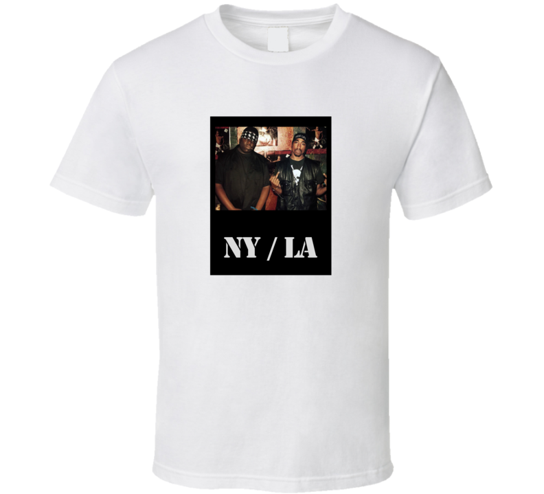 Ny La Big Notorious Tupacc Biggie T Shirt