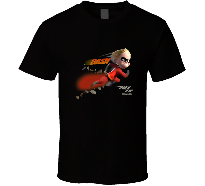 Dash Tear'n It Up The Incredibles T Shirt