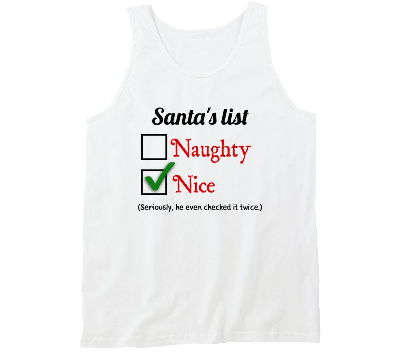 Santa's List Tanktop