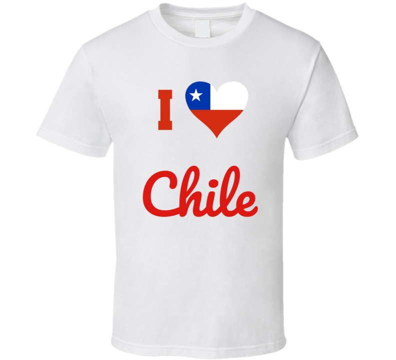 I Heart Chile T Shirt