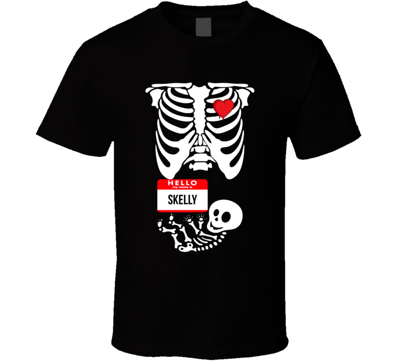 Hello My Name Is Skelly T Shirt