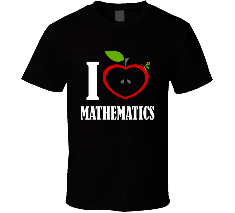 I Heart Mathematics T Shirt