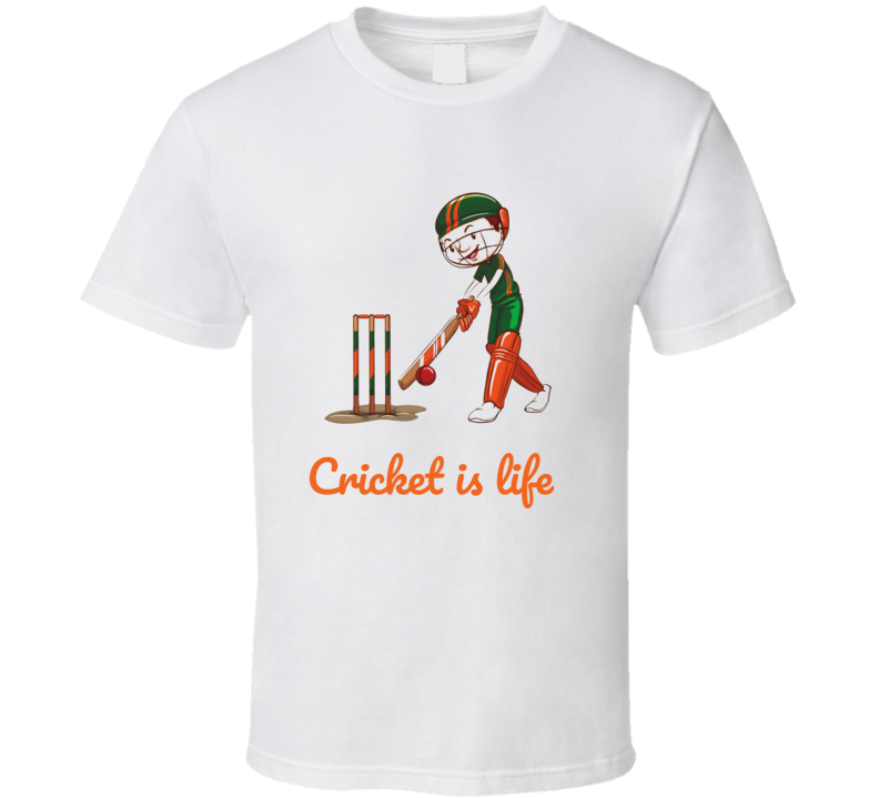 Cricket Is Life T Shirt