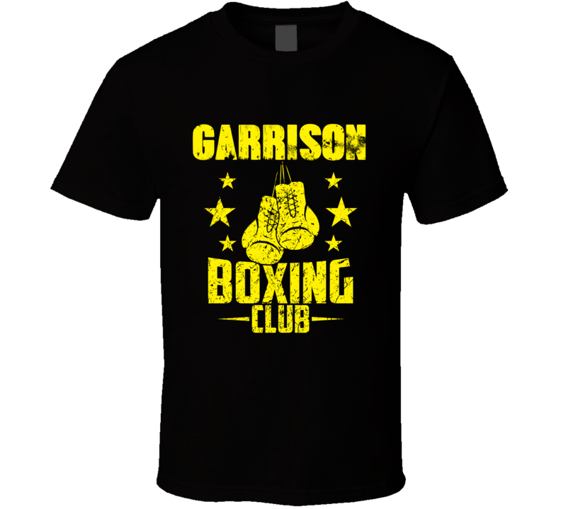 Garrison Boxing Club T Shirt Garrison Boxing Club T Shirt