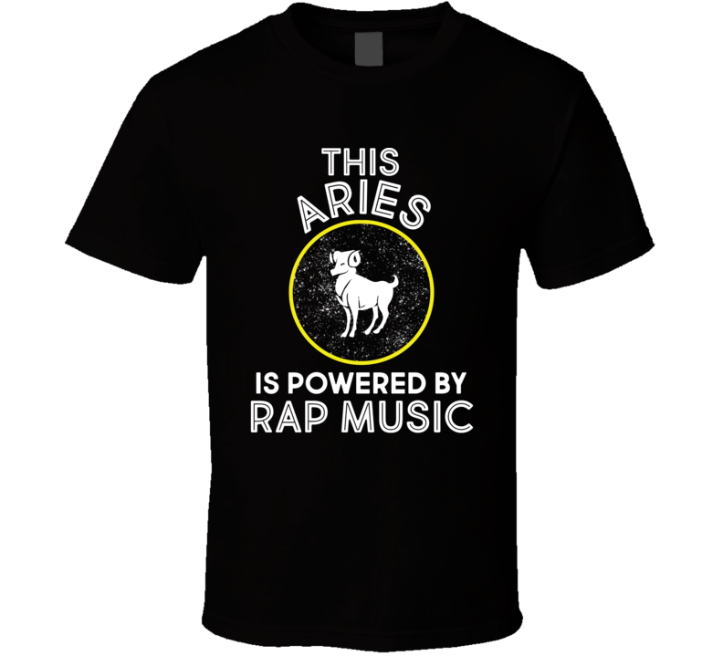 This Aries Is Powered By Music T Shirt