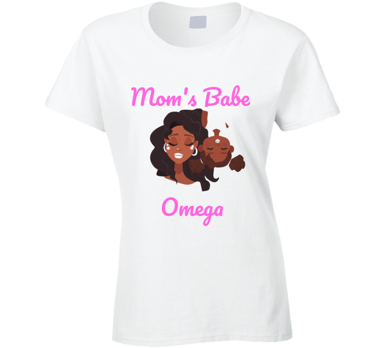 Mom's Babe Omega T Shirt
