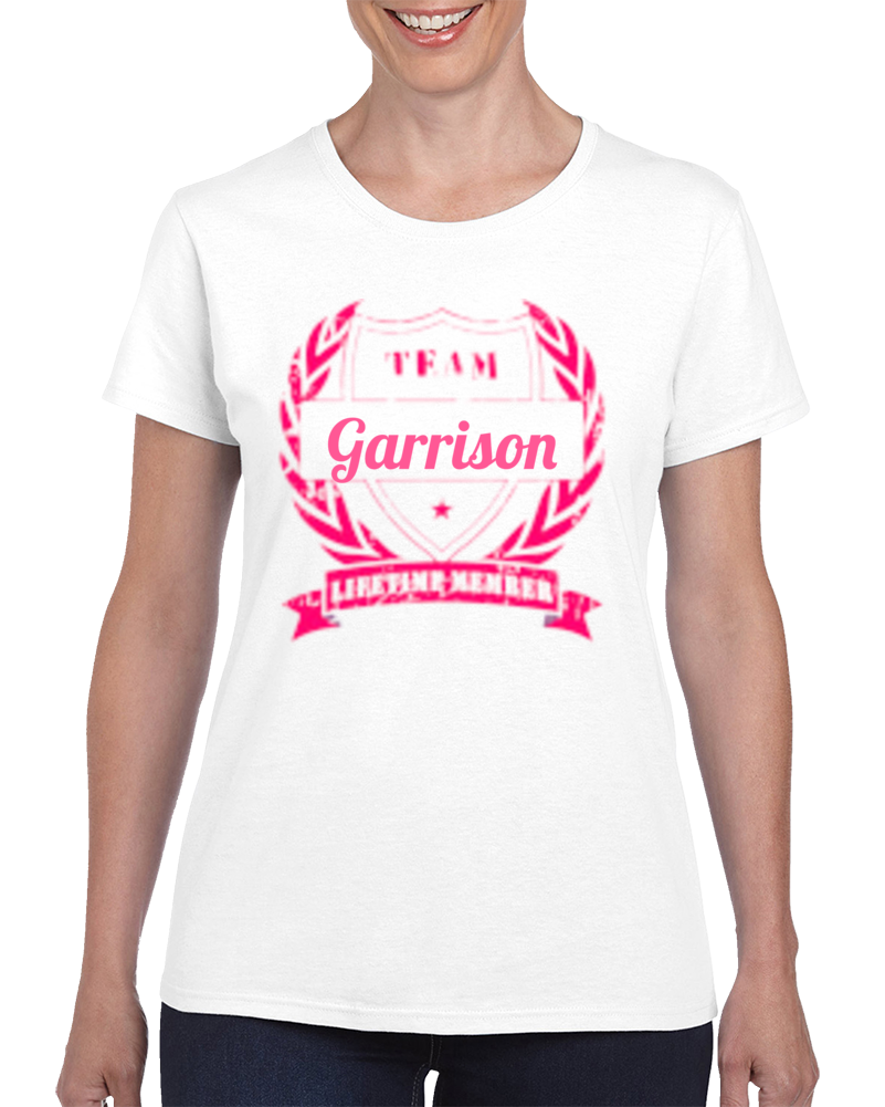 Team Garrison Lifetime Member T Shirt